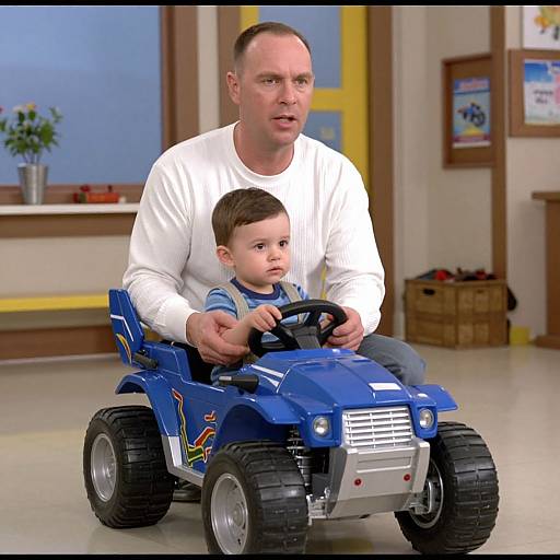 Toddler Driving Power Wheels Mecha