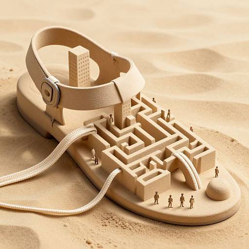 Sentient Shoelace Labyrinth City