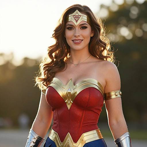 Realistic Sexy Power Cosplay Portrait