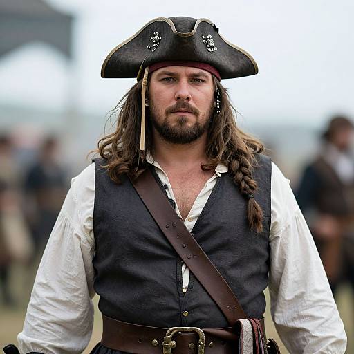 Plus Size Male Swashbuckler Pirate