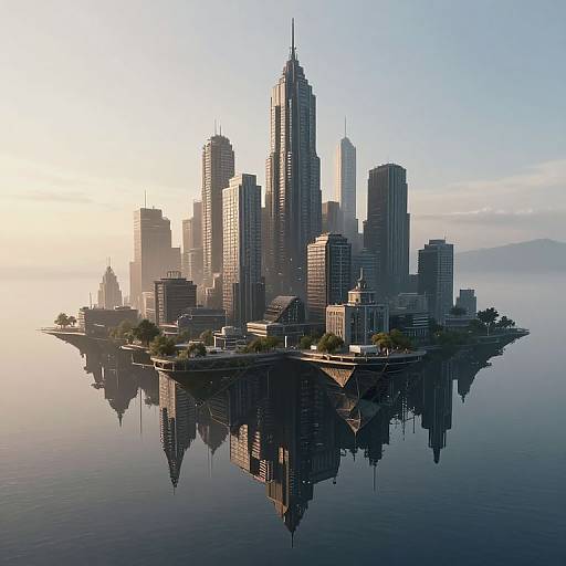 Floating City Facing Lullaby Wall