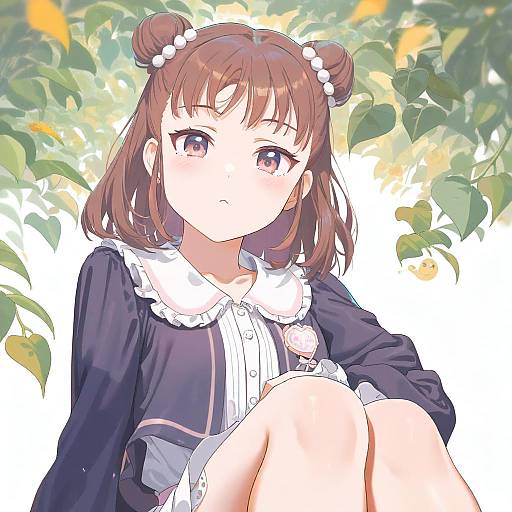 Illustration of Munakata atsumi, idolmaster in the style of Fangxiang cuoluan