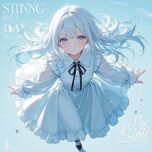 Fashion Magazine Cover with Vibrant Model