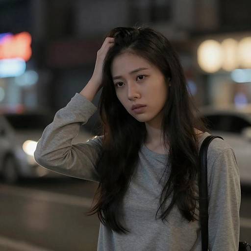 Moody Urban Portrait of a Woman