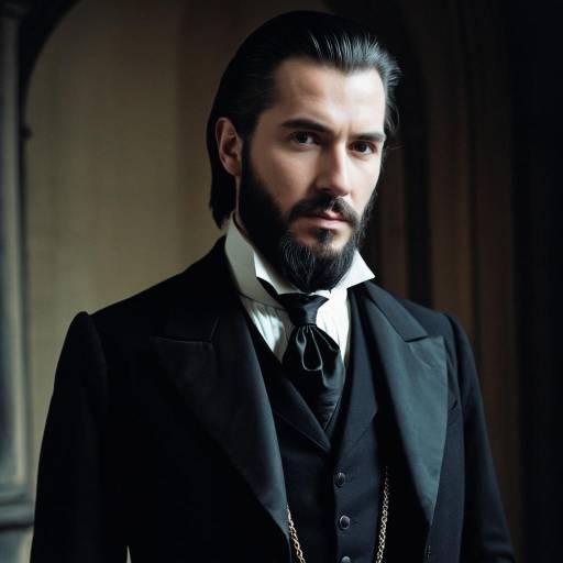 Victorian Count Dracula Cosplay Costume