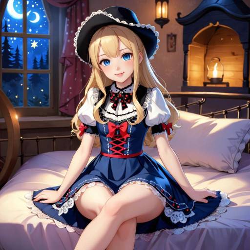 Enchanting Cowboy Shot of Abigail Williams