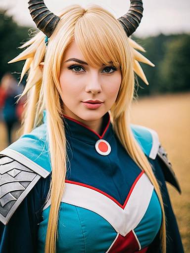 Lifestyle costume photo of Arakune. Cosplay clothes