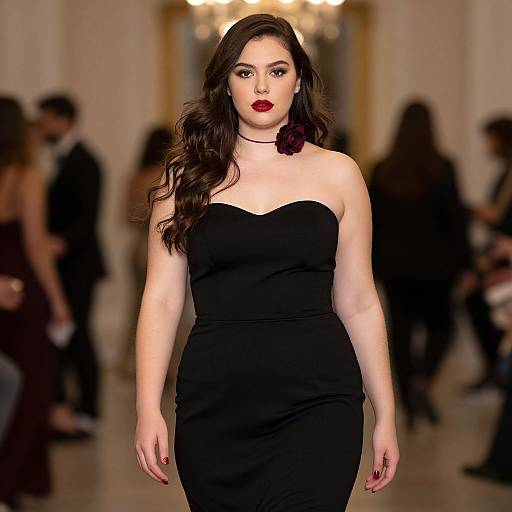 Elegant Plus Size Evening Dress