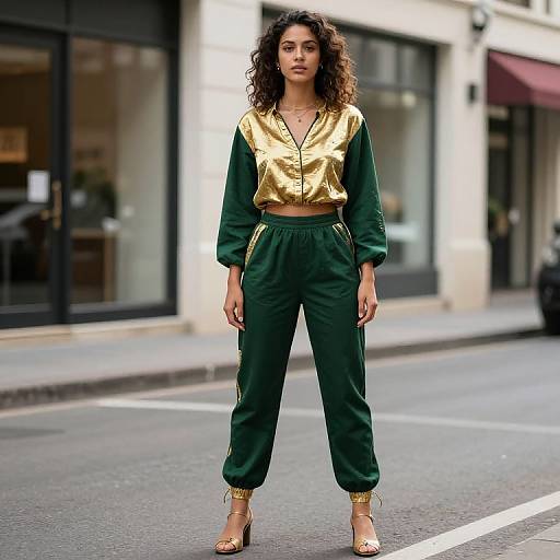 Ralston Clothing in Green and Gold