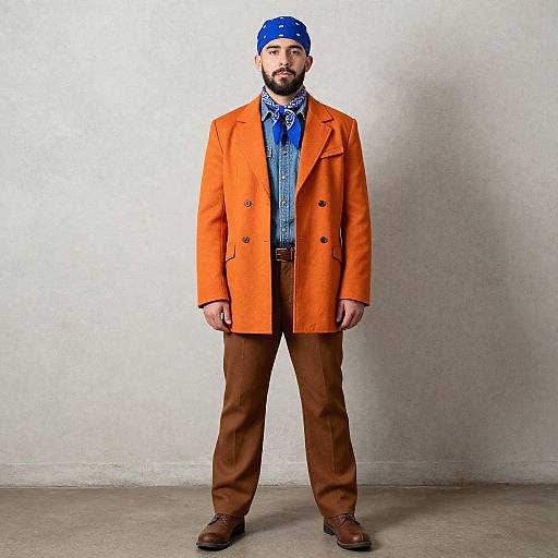 Male Tradie Costume Full Body