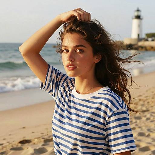 Charming Coastal Beauty at Sunset