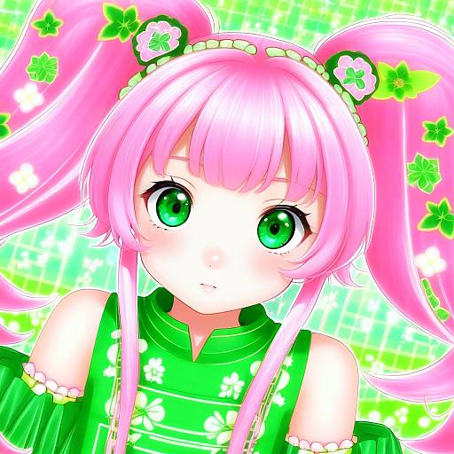 Illustration of Hana (pangya), pangya in the style of Tachimi (basue)