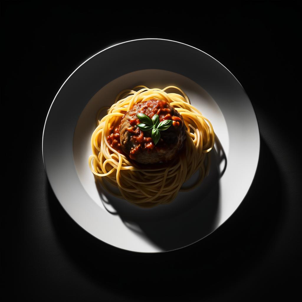 Dramatic Spaghetti Still Life Inspiration