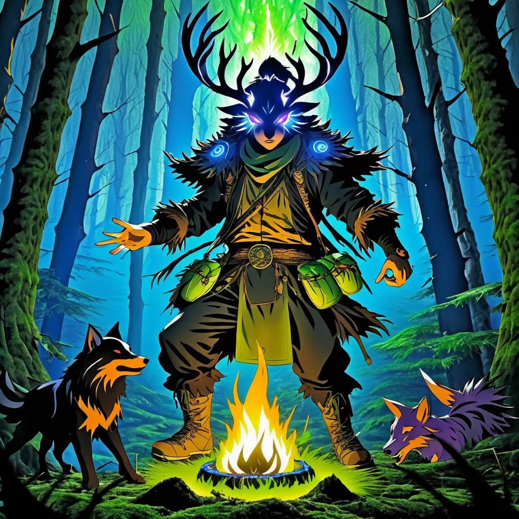 Legendary Beast Master in Mystic Forest