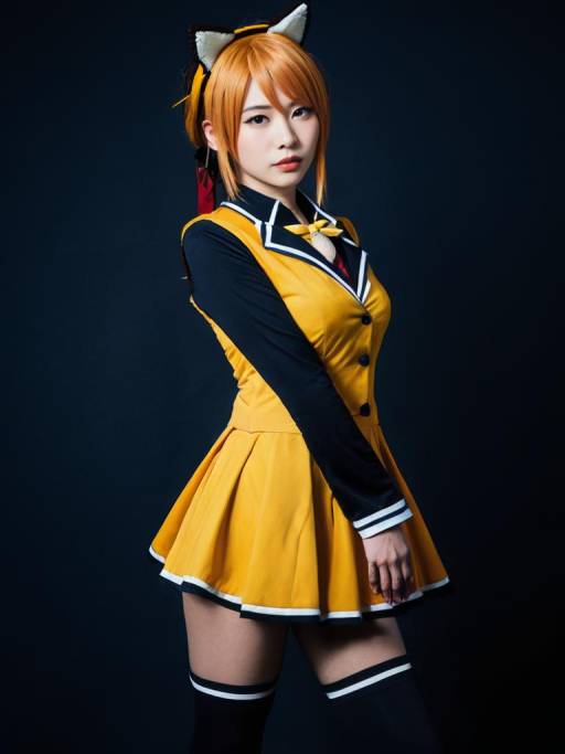 Realistic Rin Costume Cosplay Photography