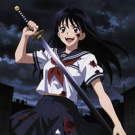 Madness in Midnight Anime Scene