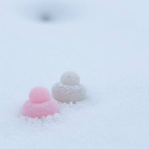 Hyperrealistic Winter Scene in Gentle Colors