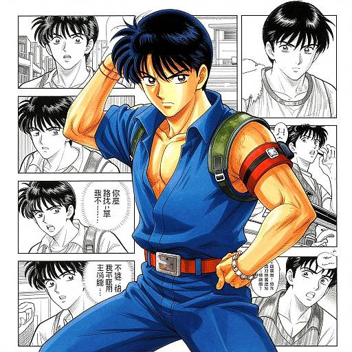 Vibrant Manga Colorization Art