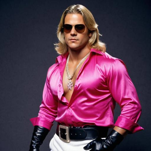 Bret Hart Inspired Male Dress-Up Look