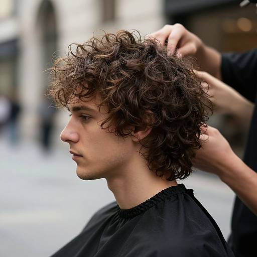 Textured Blowout on Fit European Man