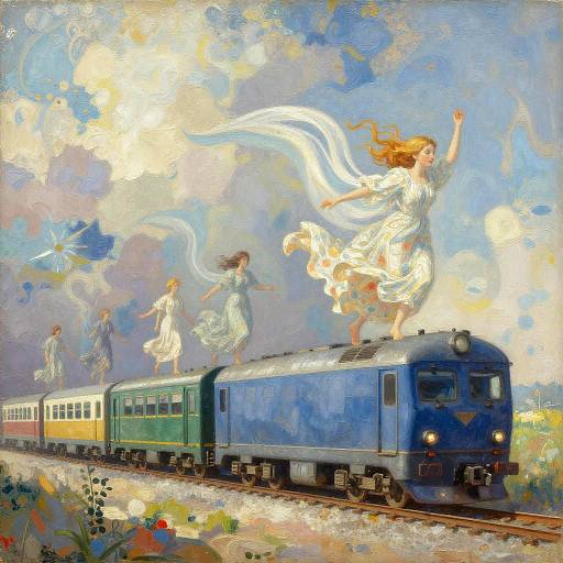 Ethereal Spirits Train to Afterlife