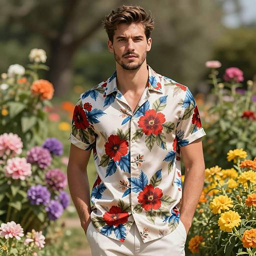 Photorealistic Portrait of Stylish Man