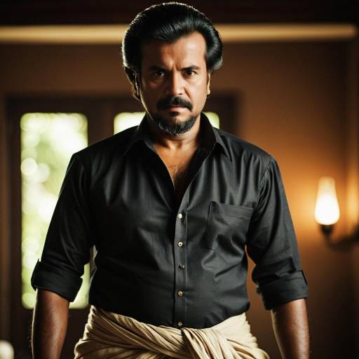 Intense Man in Traditional Veeraiyan Outfit