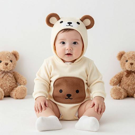 Baby in Cute Cocomelon Bear Costume