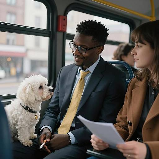 Conversation on a Bus with a Dog