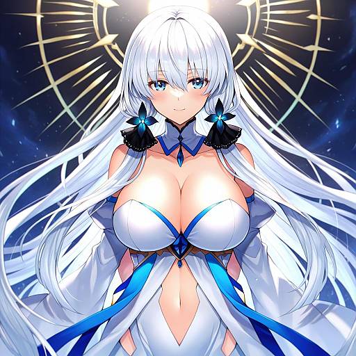 Illustration of Artemis (fate), fate/grand order in the style of Shikino yuki