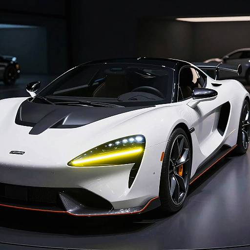 Futuristic Electric Sports Car