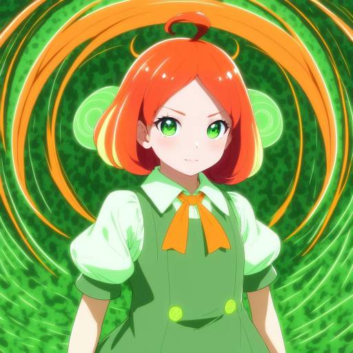 Illustration of Amanda o'neill, little witch academia in the style of Ipuu (el-ane koubou)