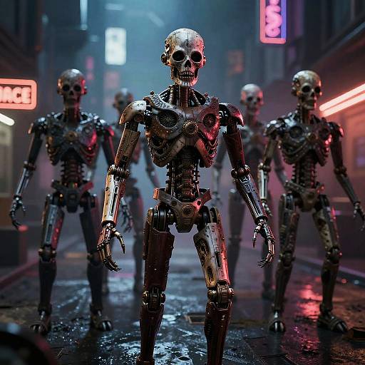 Macabre Automatons Horror Scene