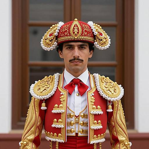 Elegant Matador Costume Adult Portrait