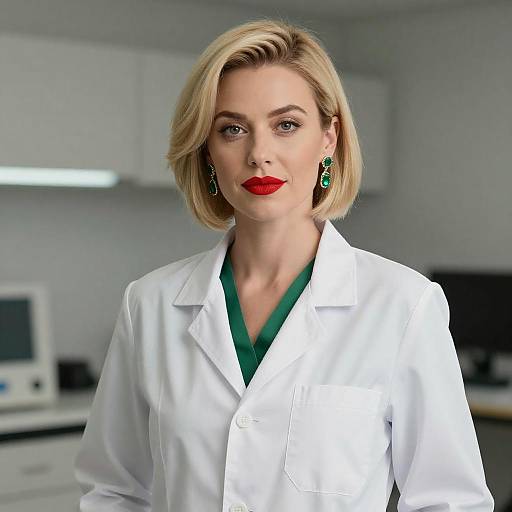 Confident Woman in Professional Attire