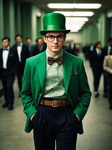 Frank Gorshin Riddler Formal Portrait