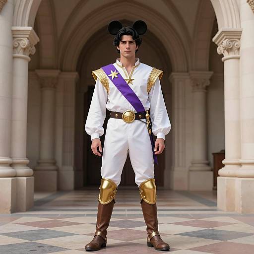Renaissance-Inspired Disney Male Costume Design