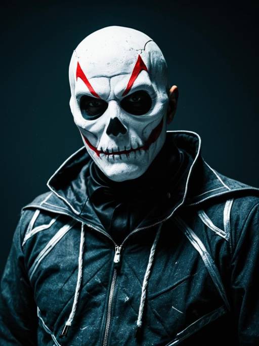 Photorealistic Halloween Costume Cosplay Portrait