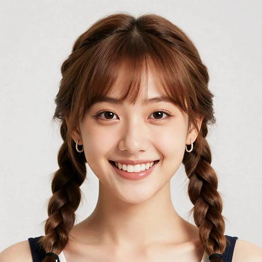 Detailed Portrait of Blonde Girl