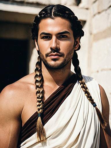 Realistic Male Greek Goddess Costume