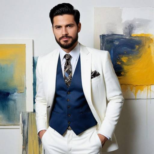 Elegant Solo Portrait of a Man