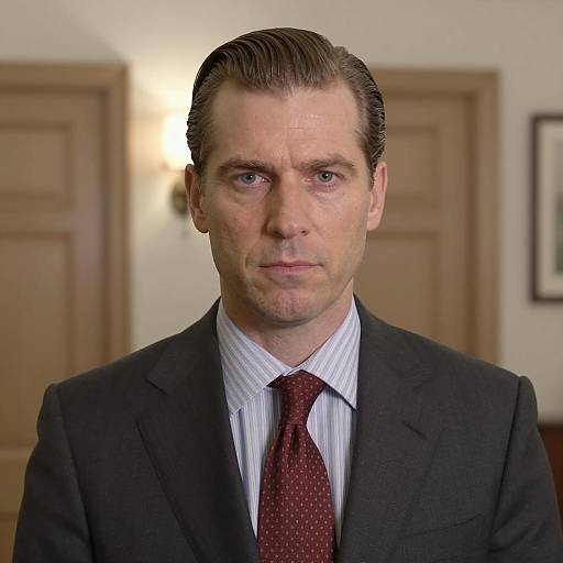 Elegant Portrait of a Stylish Man