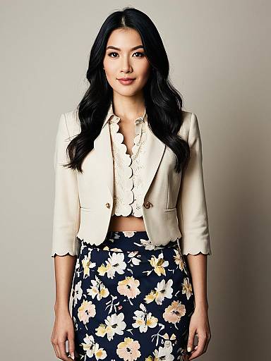 Chic Editorial Fashion Photography of Stylish Woman