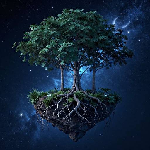 Inverted Trees Harvesting Star Dreams