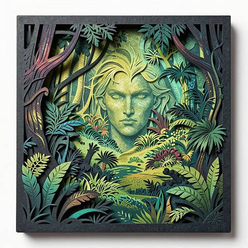 Ultra Detailed Gothic Jungle Trinket Art