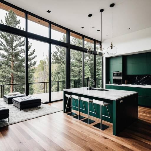 Modern Minimalist Doodle of Nate Burleson's House