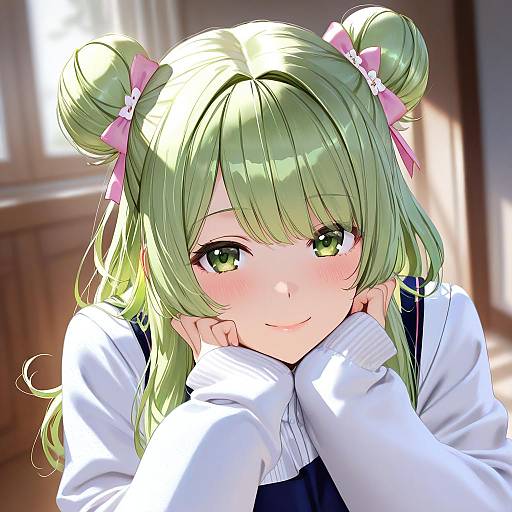 Illustration of Morinaka kazaki, nijisanji in the style of Zumi (zumidraws)