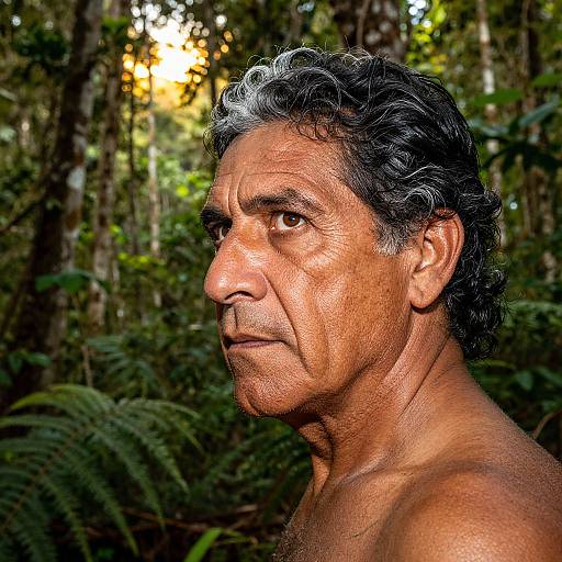 Charismatic South American Man Portrait
