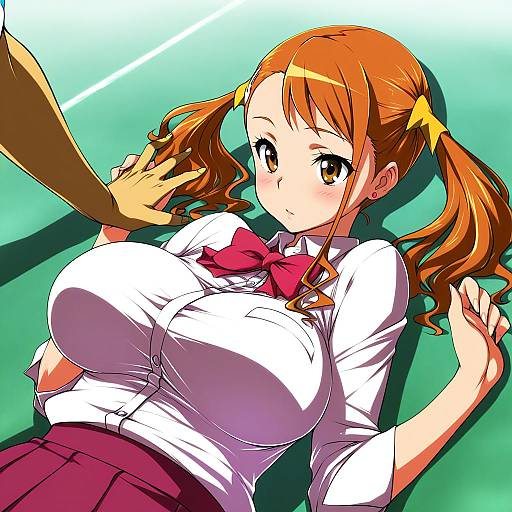 Illustration of Anjou naruko, ano hi mita hana no namae wo bokutachi wa mada shiranai. in the style of Nekomamire