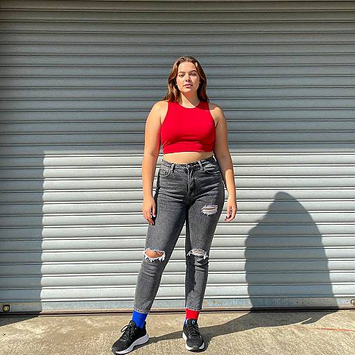 Plus Size Urban Workout Fashion Shoot